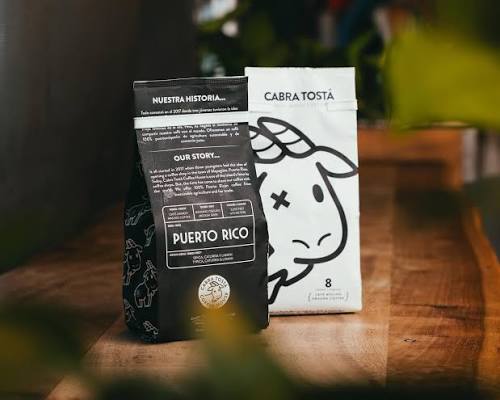 Bolsa de café de especialidad Cabra Tostá 8 oz