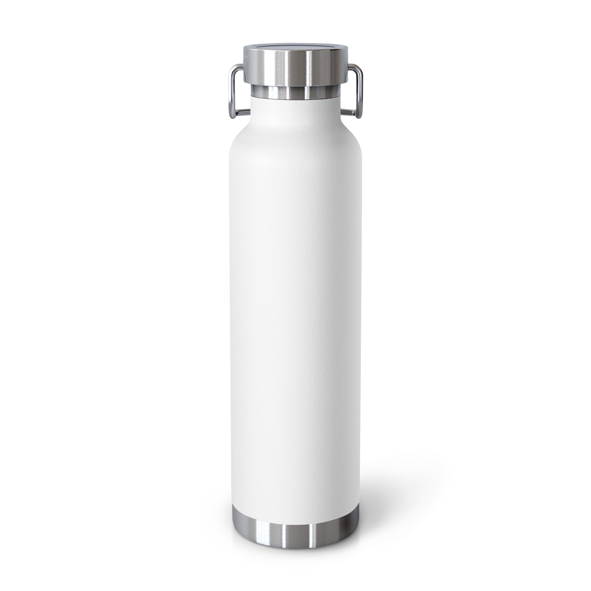 Botella térmica con aislamiento de cobre Cabra Tostá 22 oz vista posterior